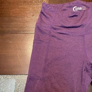 ZYIA 🌙 Purple Leggings with Pockets!